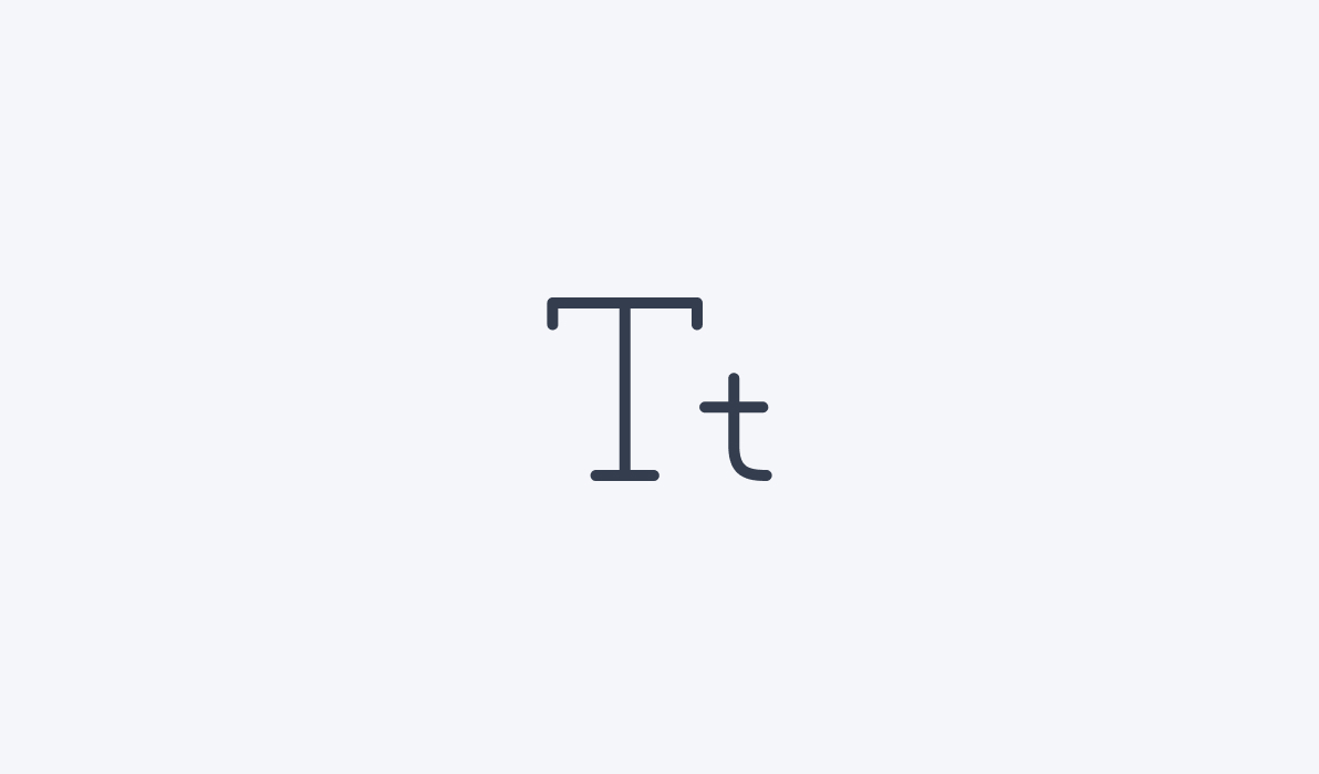 Typografie